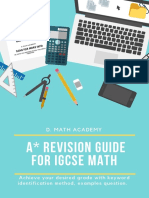 Revision Guide For IGCSE Math PDF