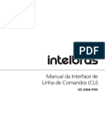 Manual - Intelbras - Switch 2404 POE Cli