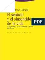 El Sentido y El Sin Sentido Juan Antonio Estrada PDF