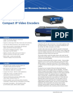 BMS LiveFeed IP Video System - Datasheets