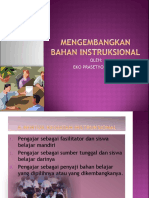 MENGEMBANGKAN BAHAN INSTRUKSIONAL