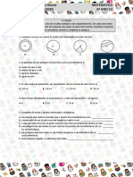 Matemática - 6º Ano - Teste 1