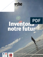 La Recherche Juillet Aout 2010 Inventons Le Futur Supplement Ademe