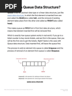 Queue Data Structure Studytonight