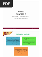 Week 3 Chapter 2 Calibration Curve and Method Validation PDF