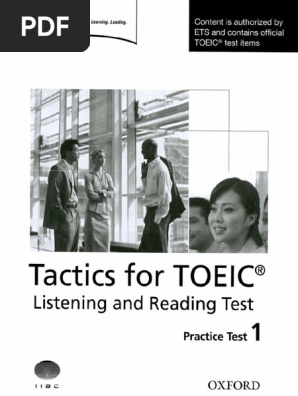 語学・辞書・学習参考書 Tactics for TOEIC ready to read more Amazon | Tactics for TOEIC Listening and Reading Test