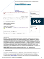 Efecto Prebiótico de Sacáridos Comerciales Sobre Bacterias Probióticas Aisladas de Productos Comerciales.