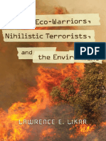 Eco-Warriors, Nihilistic Terrorists, and The Environment (Praeger Security International)