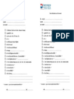 Check List for Doctor Application and Document