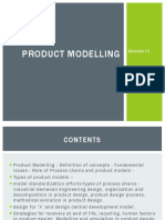 Product modelling