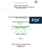 Fijacion Estrategia y Elaboracion Del Pronostico y Presupuesto de Ventas