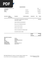 Powerscreen Invoice