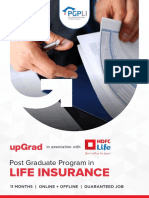 Post Graduate Program in Life Insurance: 11 Months Online + Offline Training with Guaranteed Job