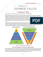 Session 5 Value in Marketing PDF