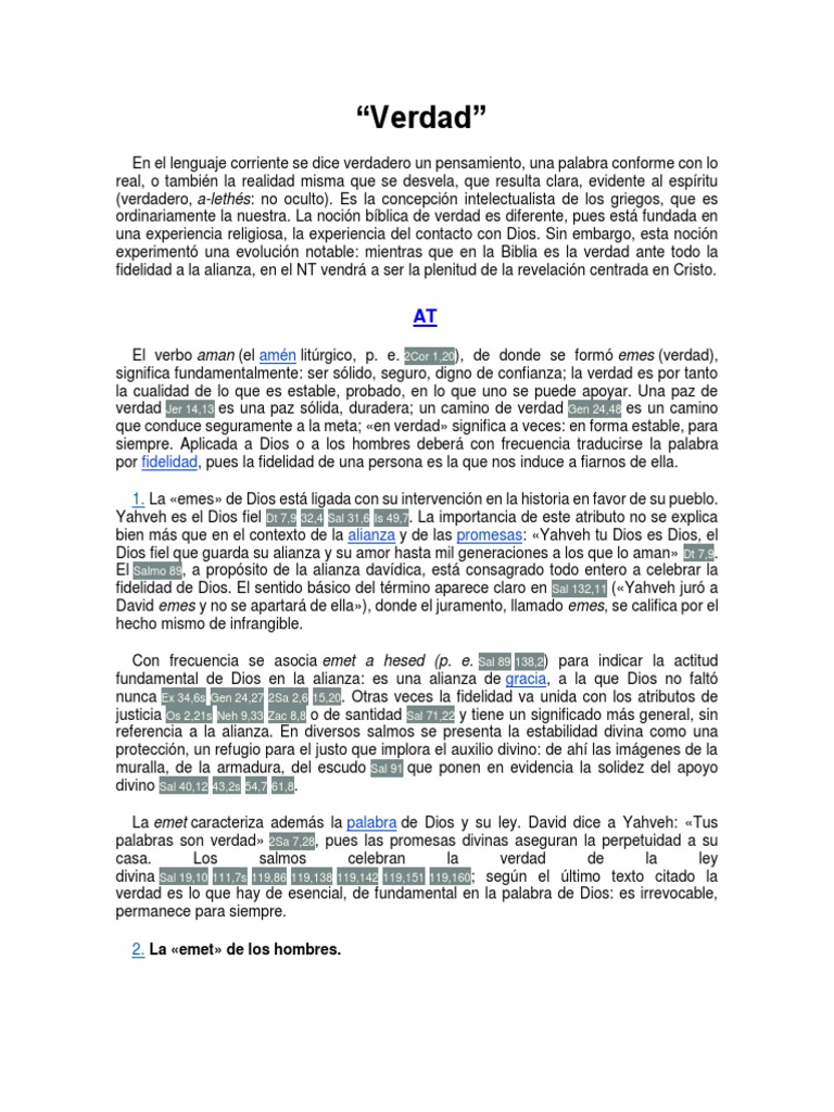 Verdad | PDF | Verdad | Jesús