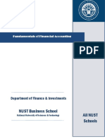 Fundamentals of Accounting Course Outline