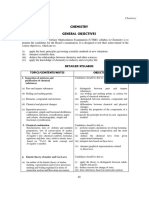 Chemistry Jamb Syllabus PDF