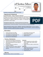 CV-Emmanuel Santana Solano