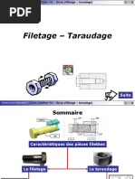 Dessin Technique : Filetage et Taraudage | PDF | Vis de fixation | Outils