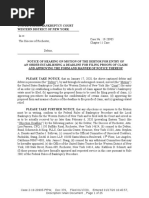 The Diocese of Rochester Chapter 11 Bankruptcy Filing - February 11, 2020