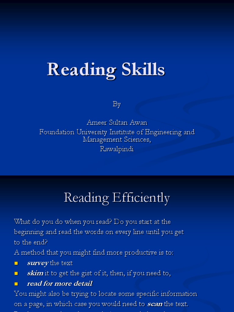 Effective Reading Techniques Explained | PDF | Speed Reading | Idea
