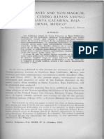 The Use of Plants and Non-Magical Techniques in Curing Illness Among The Paipai, Santa Catarina, Baja California, México / Owen, Roger C.