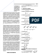 Álgebra: Teoremas y conceptos clave