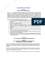 Reglamento de Extension PDF