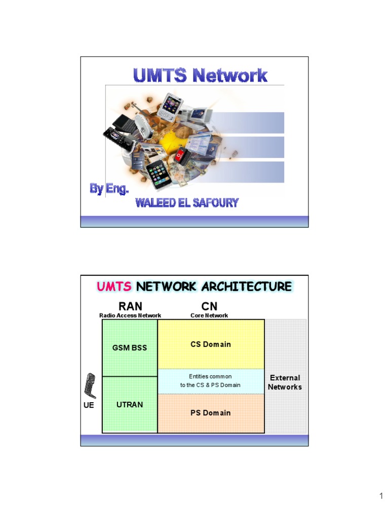 UMTS Network Architecture Overview | PDF | Asynchronous Transfer Mode ...