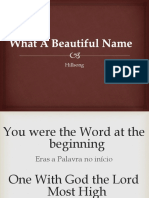 What A Beautiful Name