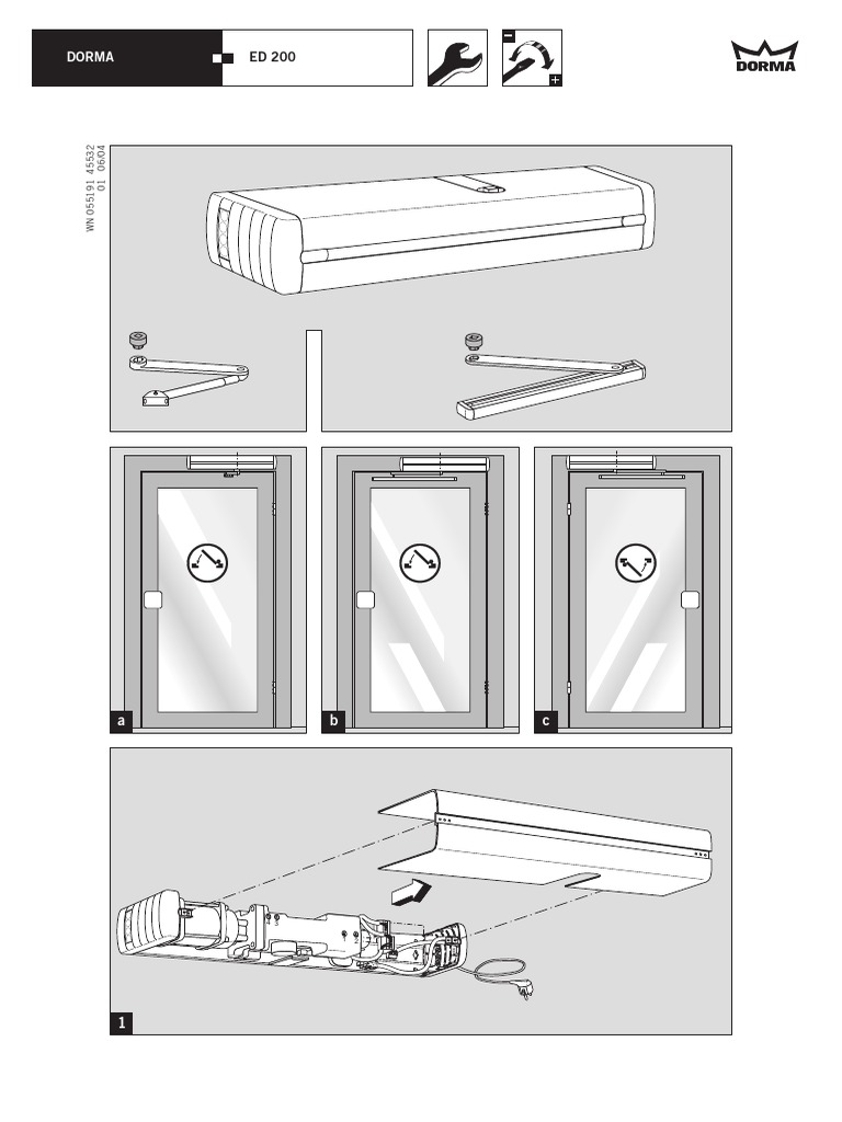 DORMA ED200 Service Manual PDF For Free Ebookbrowse PDF