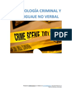 La Psicología Criminal y El Lenguaje No Verbal