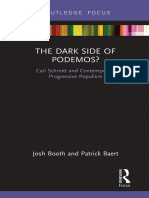 The Dark Side of Podemos Carl Schmitt and Contemporary Progressive Populism PDF