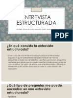 Entrevista Estructurada