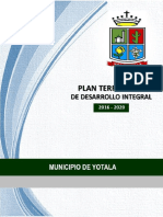 Plan territorial Yotala 2016-2020