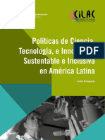 06 - Políticas de Ciencia, Tecnología e Innovación - Isabel Bortagaray PDF