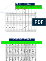 Sopa de Letras