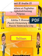 Kultura at Tradisyon NG Mga Pilipino