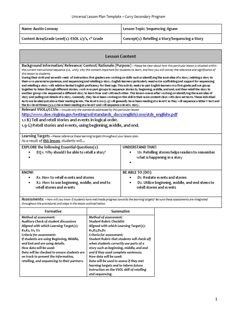 Cooperative Learning LP Conway | PDF | Lesson Plan | English As A ...