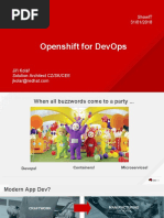 ShowIT Openshift - Mini OCP - DevOps 20180131 - Jiri - Kolar