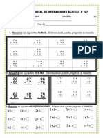 EVALUACIÓN INICIAL DE OPERACIONES BÁSICAS 3a