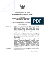 Perda No 20 Tahun 2015 Tentang Rencana Tata Ruang Wiloayah Kabupaten Sintang Tahun 2016-2036 PDF