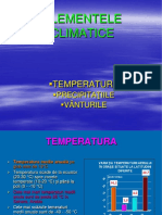 Elementele Climatice