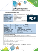 Guía de Actividades y Rúbrica de Evaluación - Paso 2 - Diagnostico