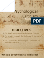 Psychological Criticism