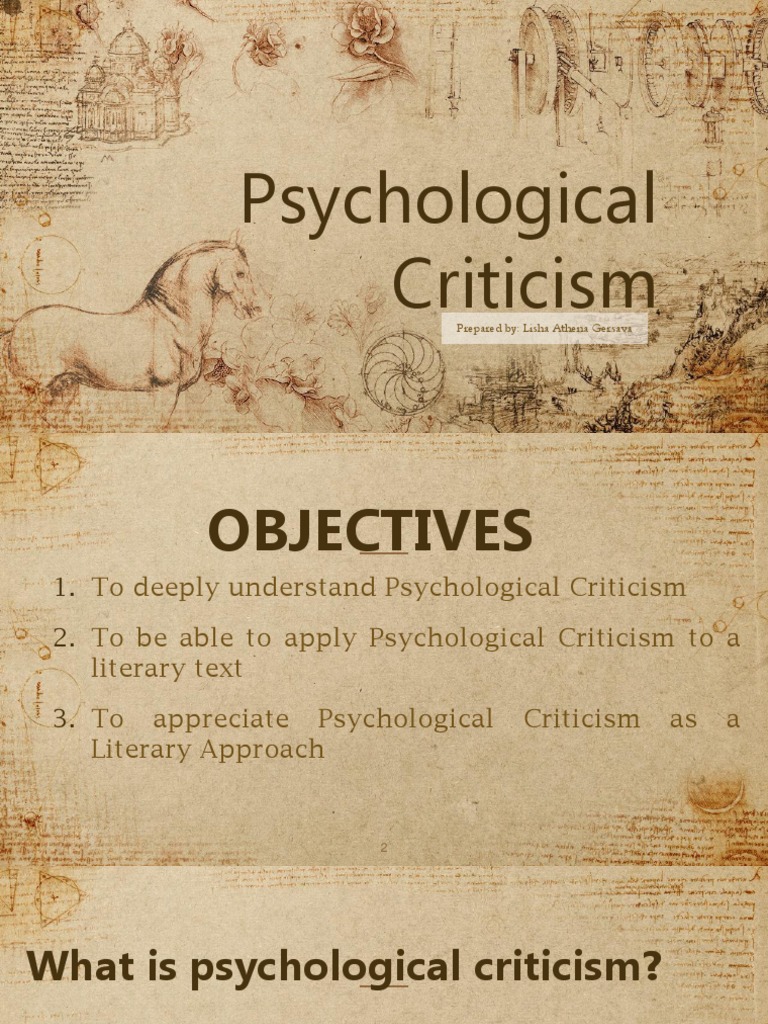 Psychological Criticism Pdf Id Hamlet