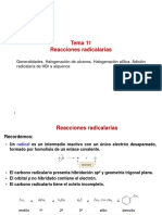 Tema 1.11 Reacciones Radicalicas PDF