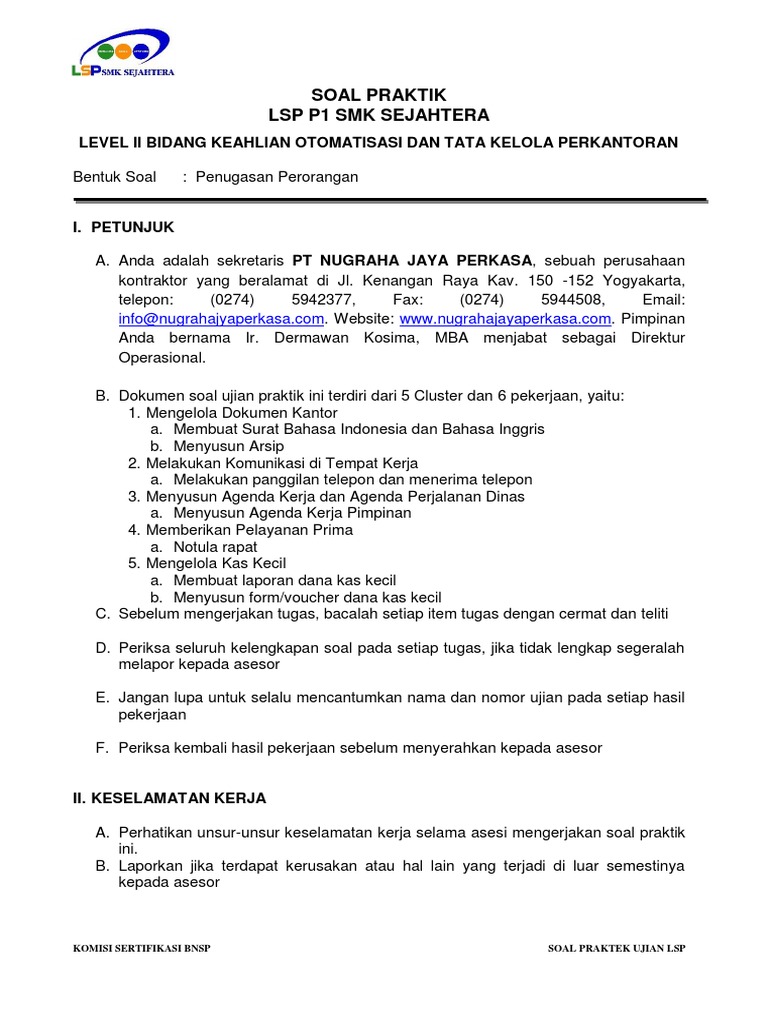 Muk Otkp Level Ii New Menyusun Agenda Kerja