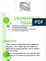 Cromado Electrlolitico de Piezas