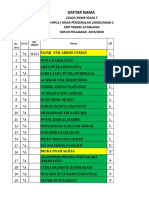 Daftar Siswa MPLS